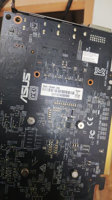 Продам видеокарту AMD RX460 2GB