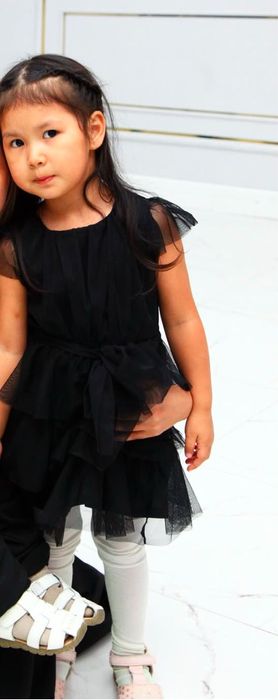 Черное платье на девочку