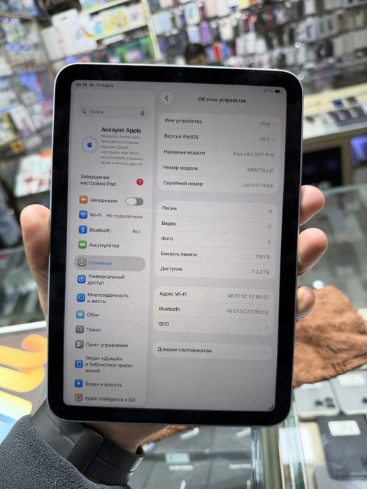 Apple Ipad 7 Mini Wifi 128 GB Ideal