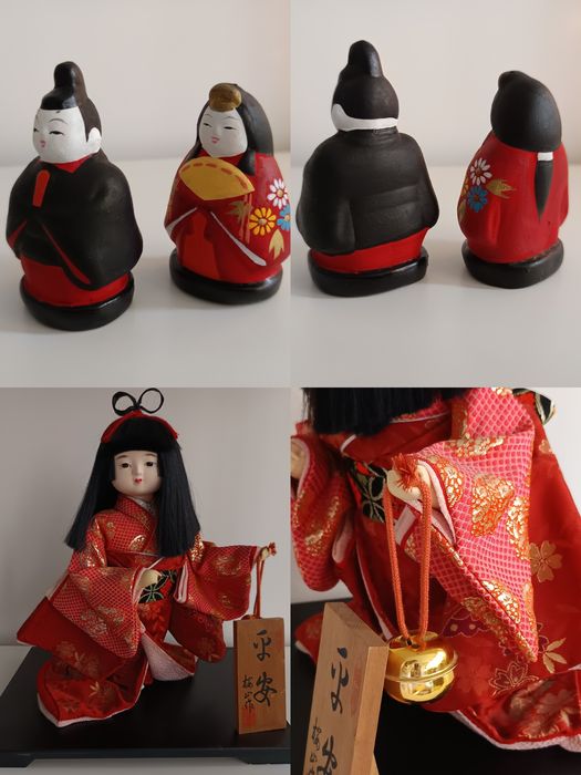 Японска кутия, ветрила, клечки за хранене, за горене, топка, и др.