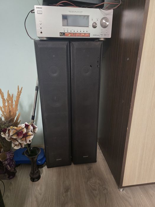 Statie sony str dg-520 + 2 boxe sony 180 w