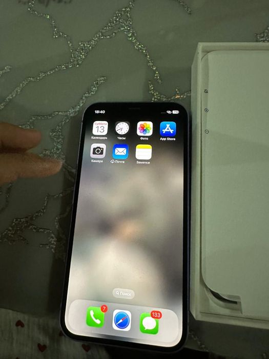 айфон 12 фиолетовый