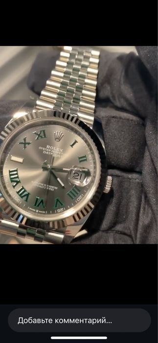Rolex datejust 41 mm, wimbledon 1:1