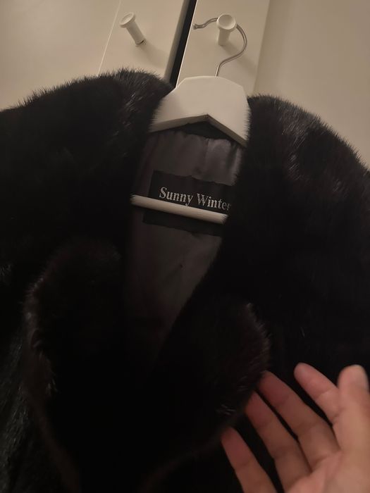 Шуба, норковая, длинная