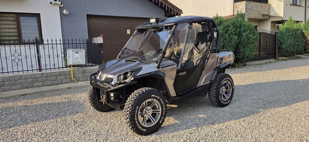 Can Am Commander 1000cm Limited Edition// servodirectie // Fox // L7E, nr negru// variante atv // Cf Moto