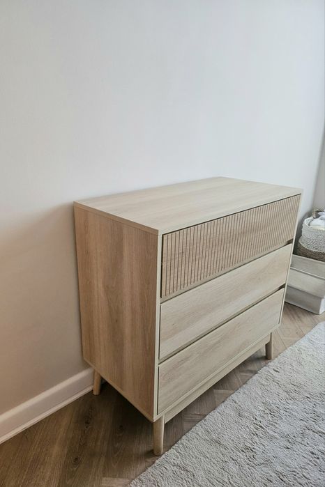 Comoda cu sertare NOUA, lemn de pin + MDF