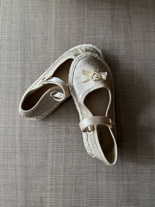 Mayoral Espadrile copii, auriu, material textil, 25 EU