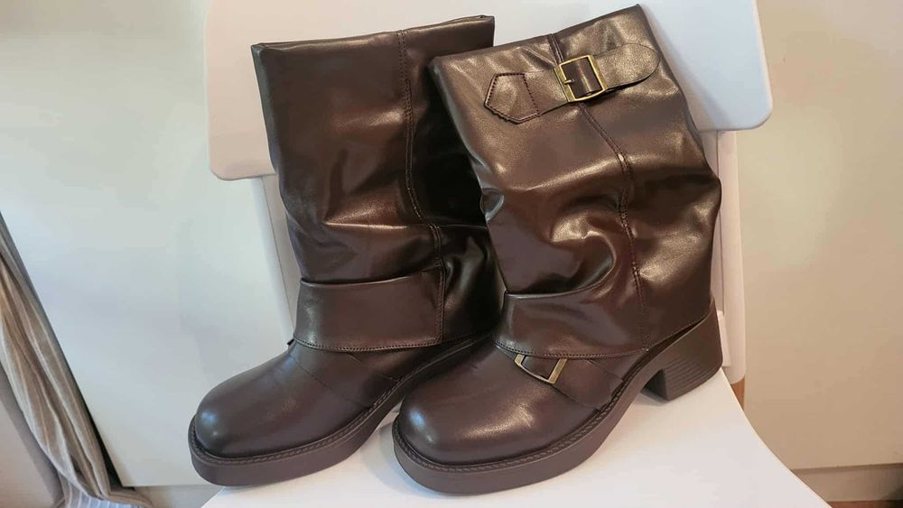 Боти, нови, закупени от Shein,37 номер