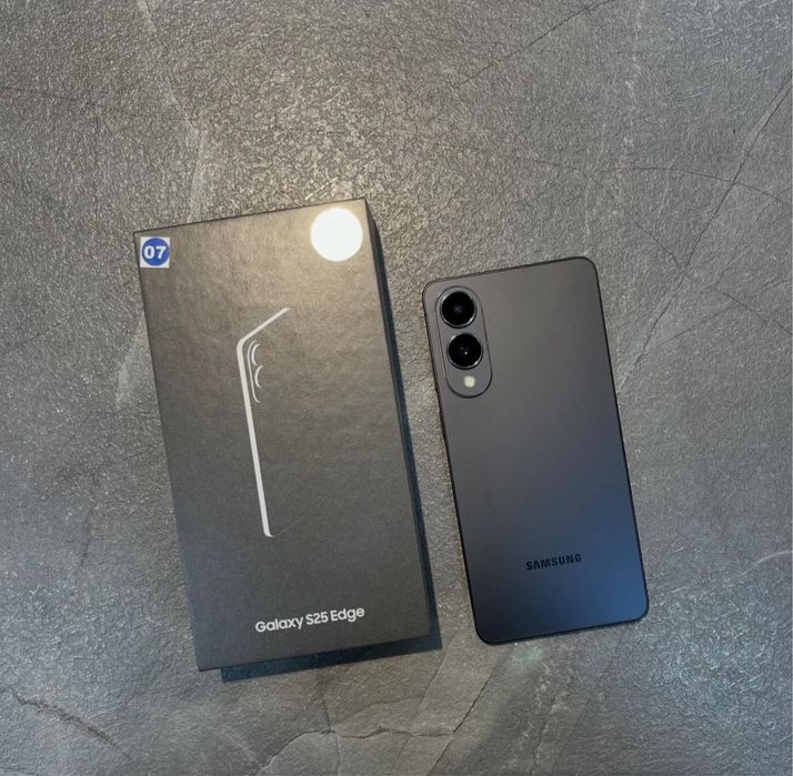 Samsung S25 EDGE • 256 GB • NOU • Garantie