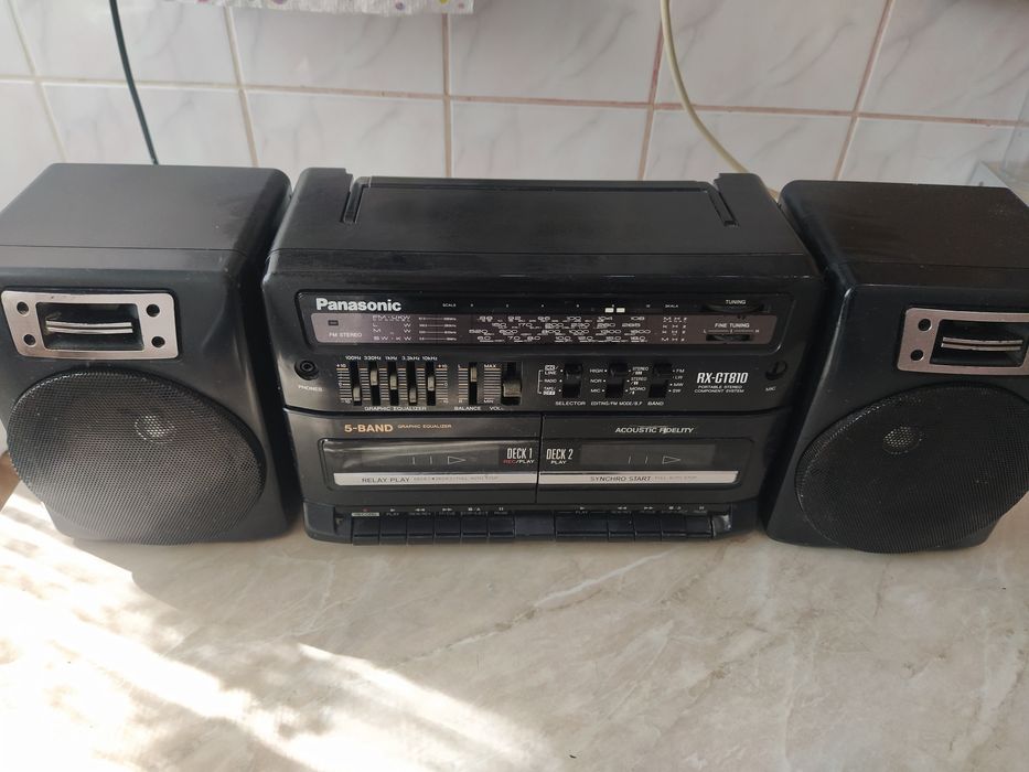 Radiocasetofon Panasonic RX-CT810