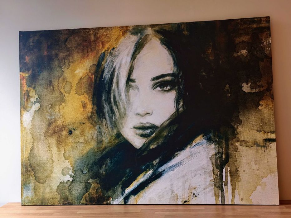 Голяма картина принт ЖЕНА 140 x 100