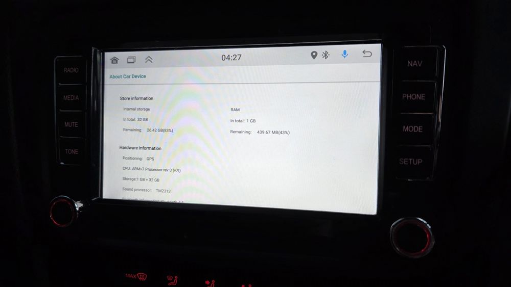 Navigatie adroid - VW Golf 5, 6, Passat B6 B7 CC, Tiguan, Touran Skoda