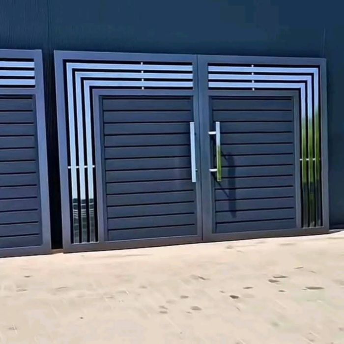 Porti moderne din tabla decupata la laser