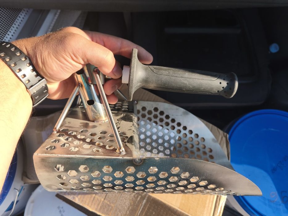 Сито за пясък. Металдетектинг. Металотърсач.