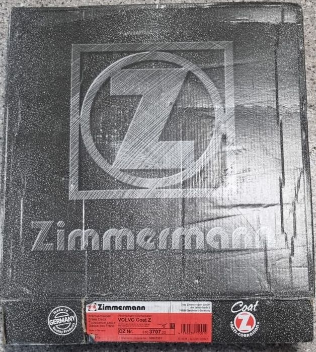 Тормозные диски Volvo Zimmermann