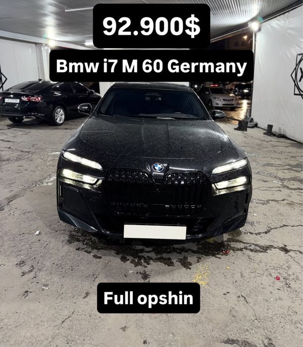 BMW I7 M60 Xdrive Full GERMANY
