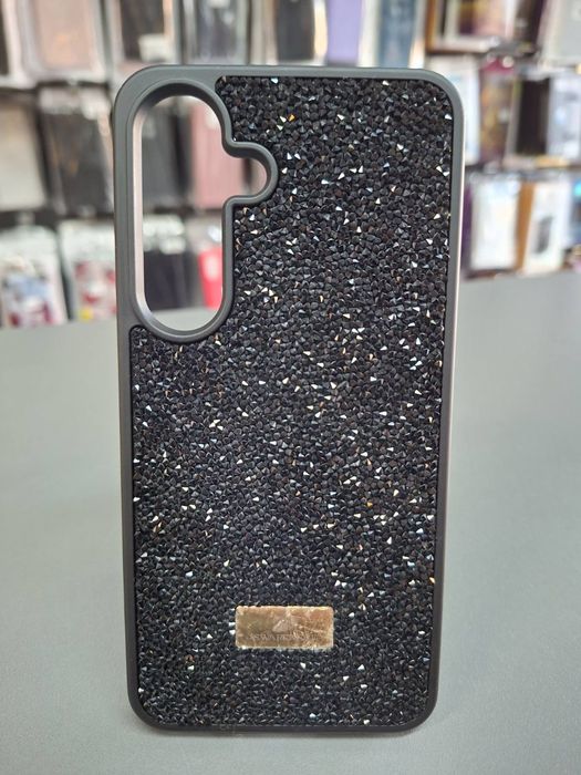 Гръб Swarovski за Samsung S25 максимална защита, стилен кейс