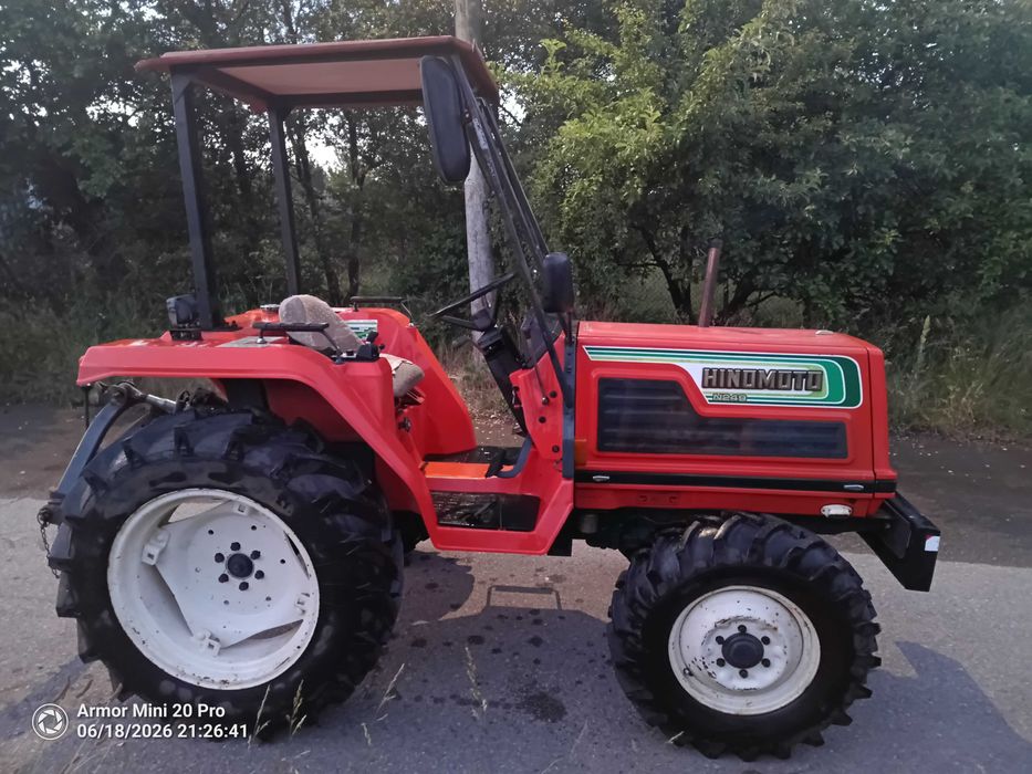 Трактор Hinomoto N249 4X4 с инвентар