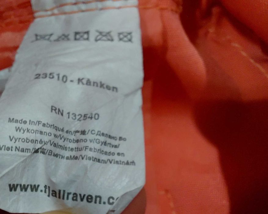 Fjallraven Kanken малка раница розова чанта за гръб