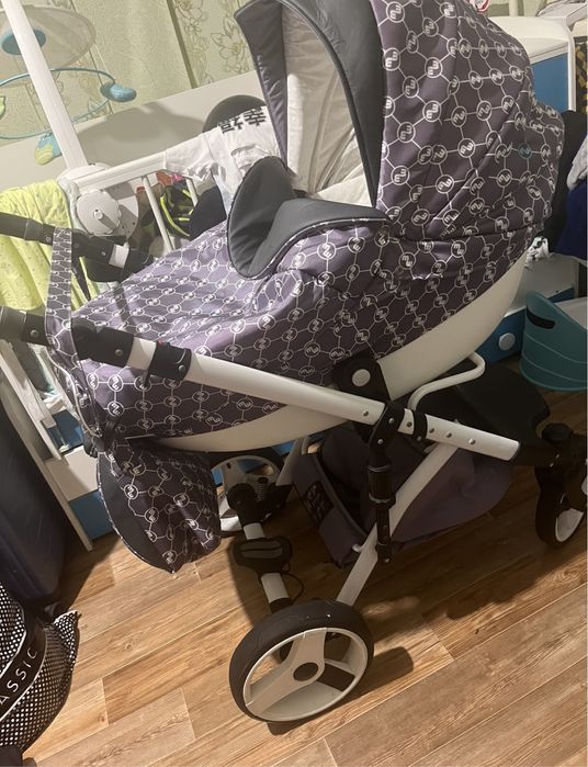 Коляска 3в 1 Польская Lonex