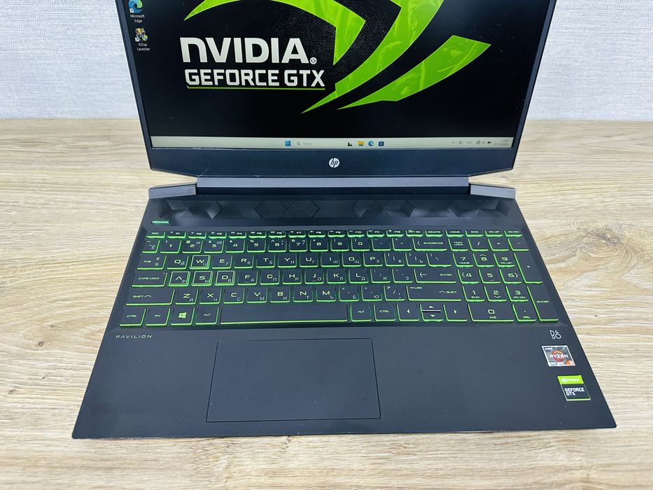 HP Gaming Ryzen 5-12 Ядерный+GTX1650 Мощный, Игровой ноутбук