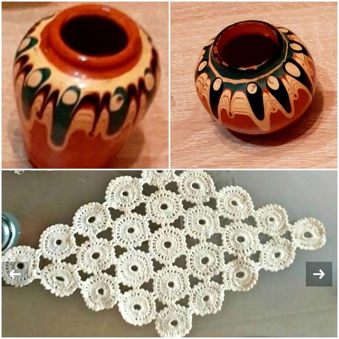 Нов поднос и Три нови халби за бира иНова порцеланова Чаша на столче к