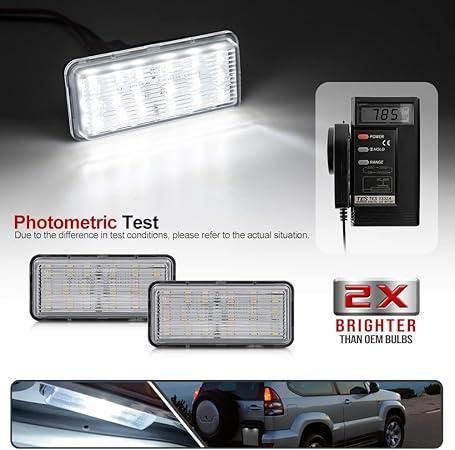 Плафони LED №5065-16 за регистрационен номер Lexus Cruiser Prado J100