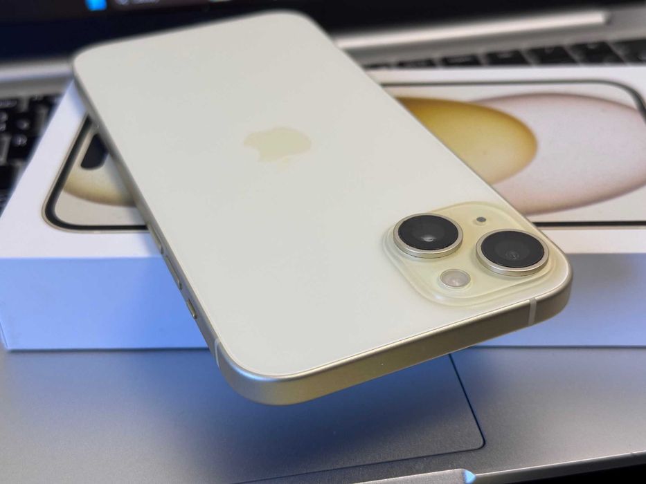 iPhone 15 Plus, Yellow, 128Gb |Acceptam Schimburi| ID G568