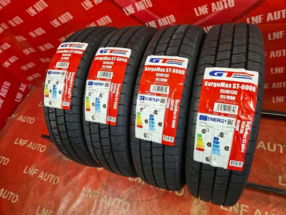 anvelope trailer platforma rulota - 155r13c - noi - dot 5024 !