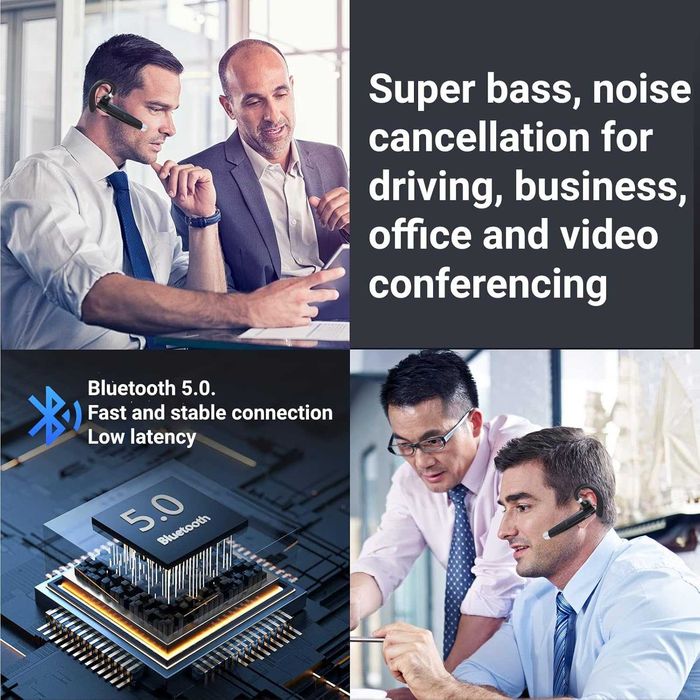 Casca Bluetooth Wireless 520, HandsFree, Compatibilitate Universala