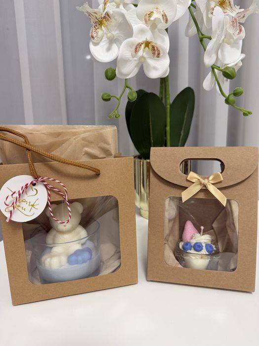 Lumanari martisor din ceara de soia