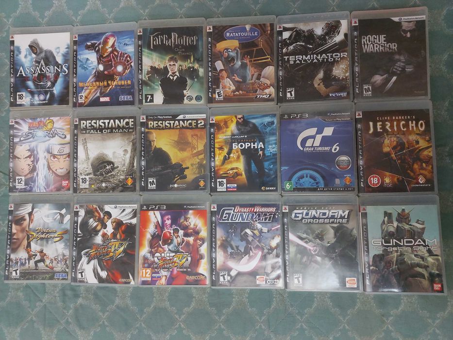 Диски PS3 / Игры для PlayStation 3 лицензия