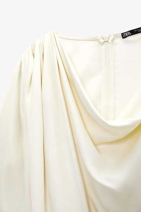 Сатиновое платье ZARA. Оригинал. Новое с биркой