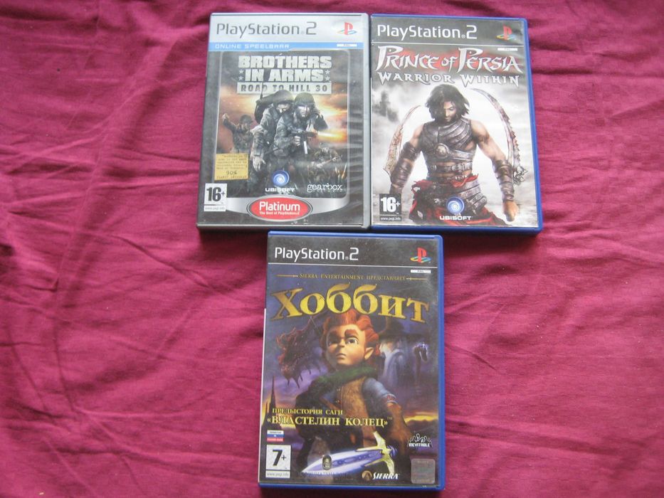 Продавам оригинални игри за Playstation2