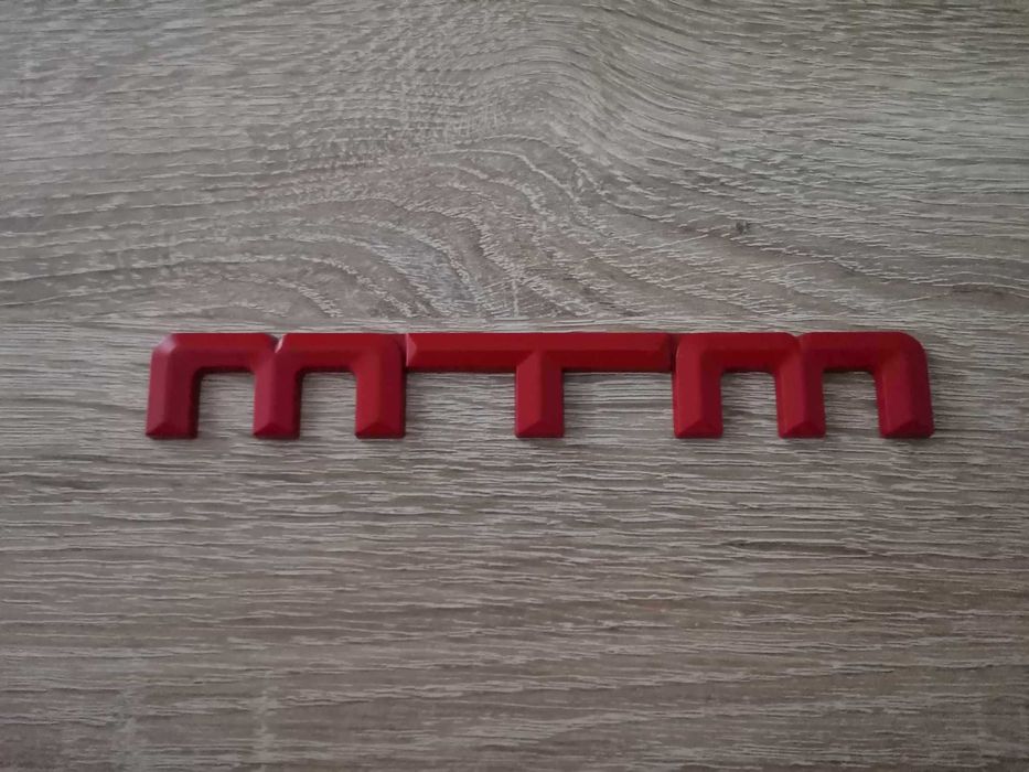 червени емблеми лога Ауди МТМ Audi MTM