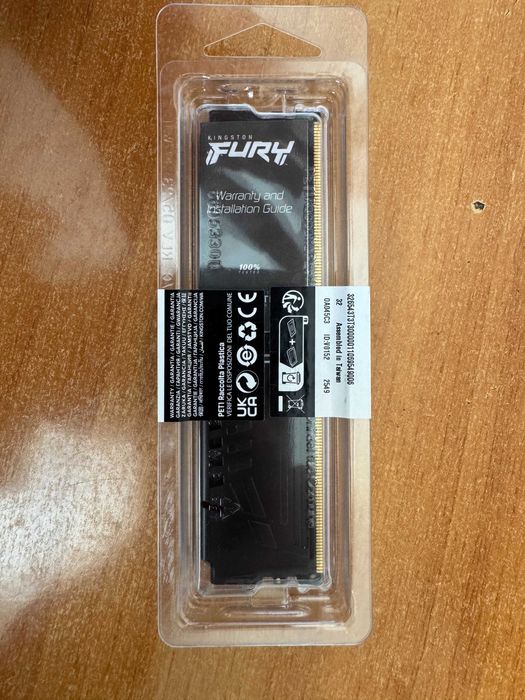 RAM DDR5 Kingston Fury 32GB 5200MHz CL40 NOU SIGILAT