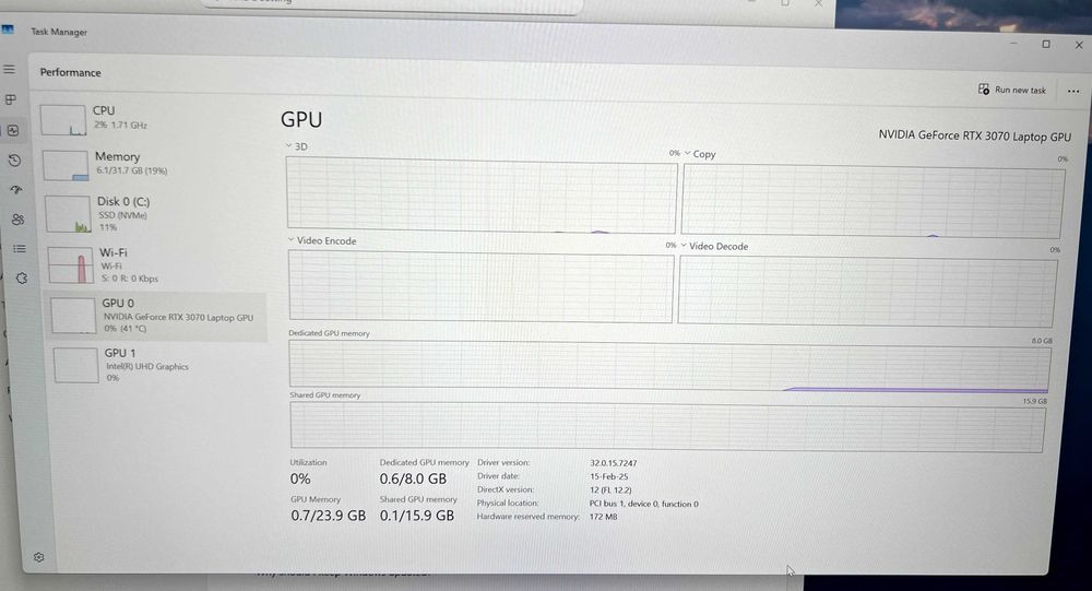 Игровой ноутбук Thunderobot ZERO i7 11800, RTX 3070, 32 Gb, 512 Gb SSD