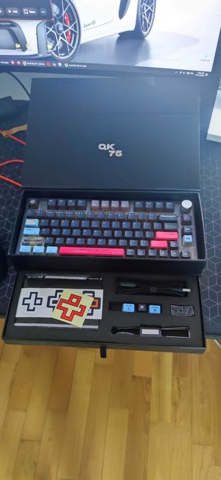 Tastatura mecanica wireless QwertyKey 75 Terminal (Full Box, Gasket Mount, RGB)