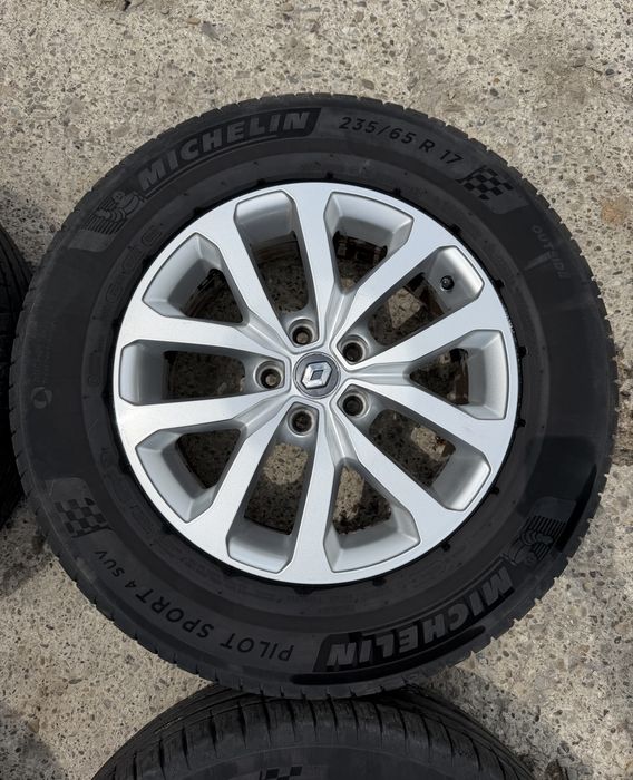 Jante / Roti Renault Espace 235 65 17, Anvelope vara Michelin