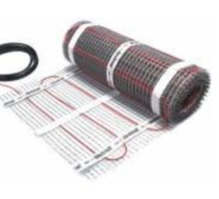 Теплый пол  Мата проводного типа. Сеткали