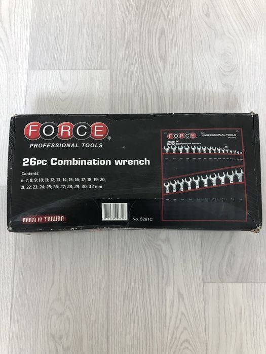 Force набор ключей 6-32 мм. Оригинал.