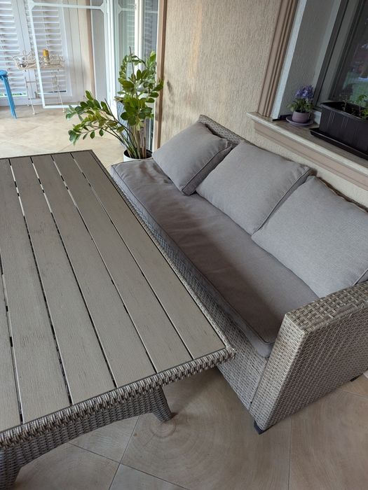 Set terasă Jysk AGERMOSE 6pers. natur