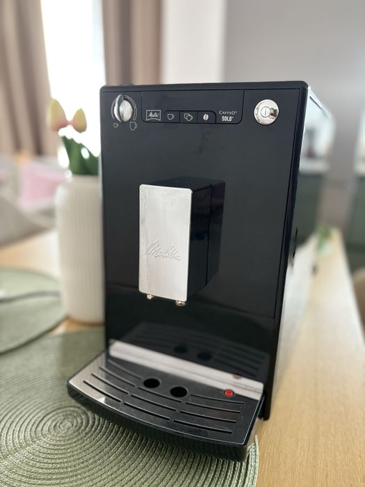 Кафемашина на зърна Melitta® Solo, 15 bar, 1.2 л, Черен