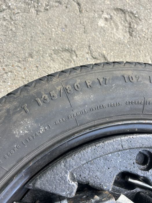 Патерица 5x120 R17!