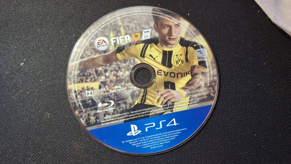Продам диск на пс 4 Fifa 17