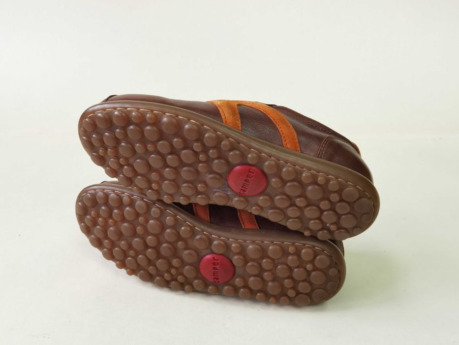 Ghete piele naturala bocanci  dama 37 38 Camper - Vintage ca Noi