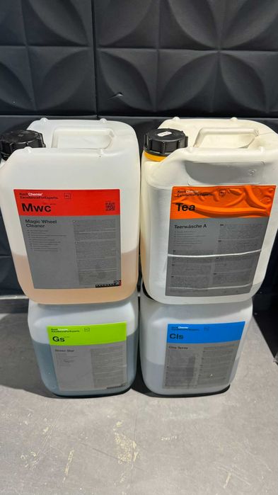Pachet produse detailing interior și spălare auto (Koch Chemie, P&S, ADBL) -lichidare stoc