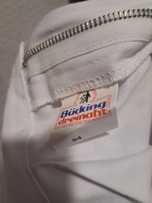 Работен панталон, бял,