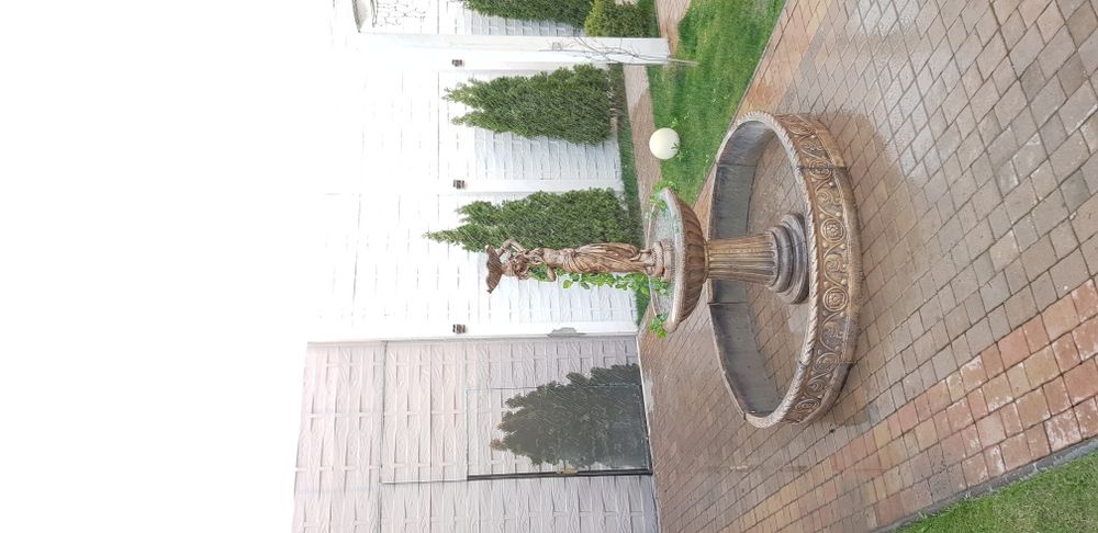 fantana arteziana.f25.fantani arteziene din beton,ornament gradiba