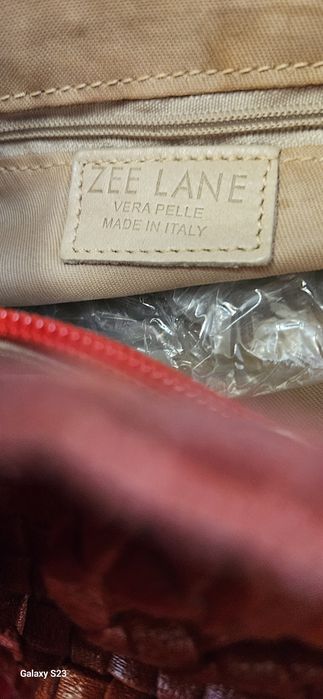 Geanta din piele fara defecte !